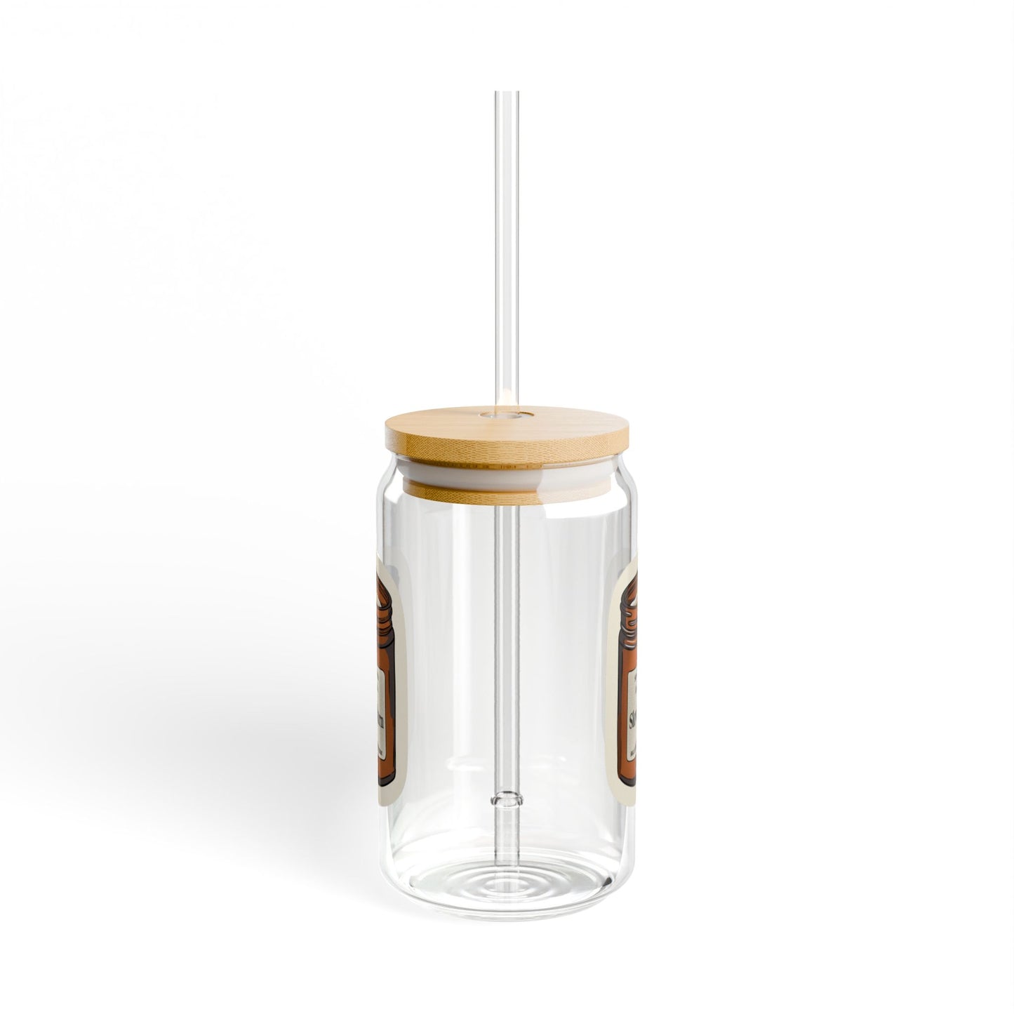 "Slow Burn" Sipper Glass, 16oz