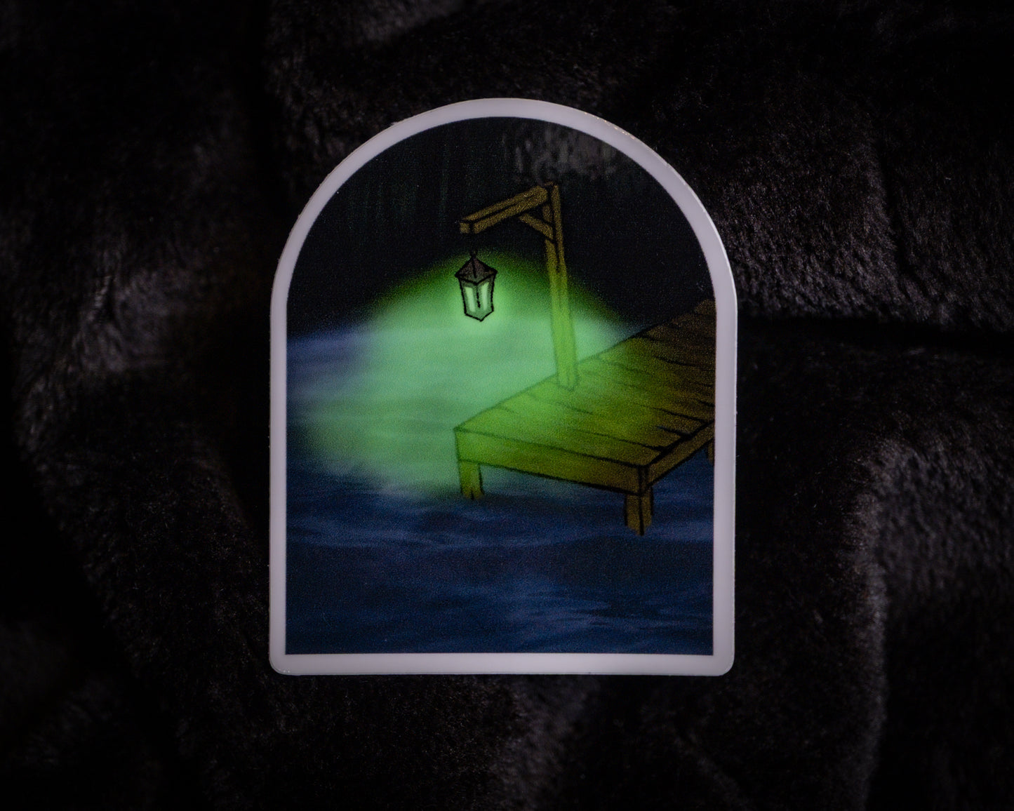 Do You Believe In The Green Light? - Beautiful Little Freaks Sticker