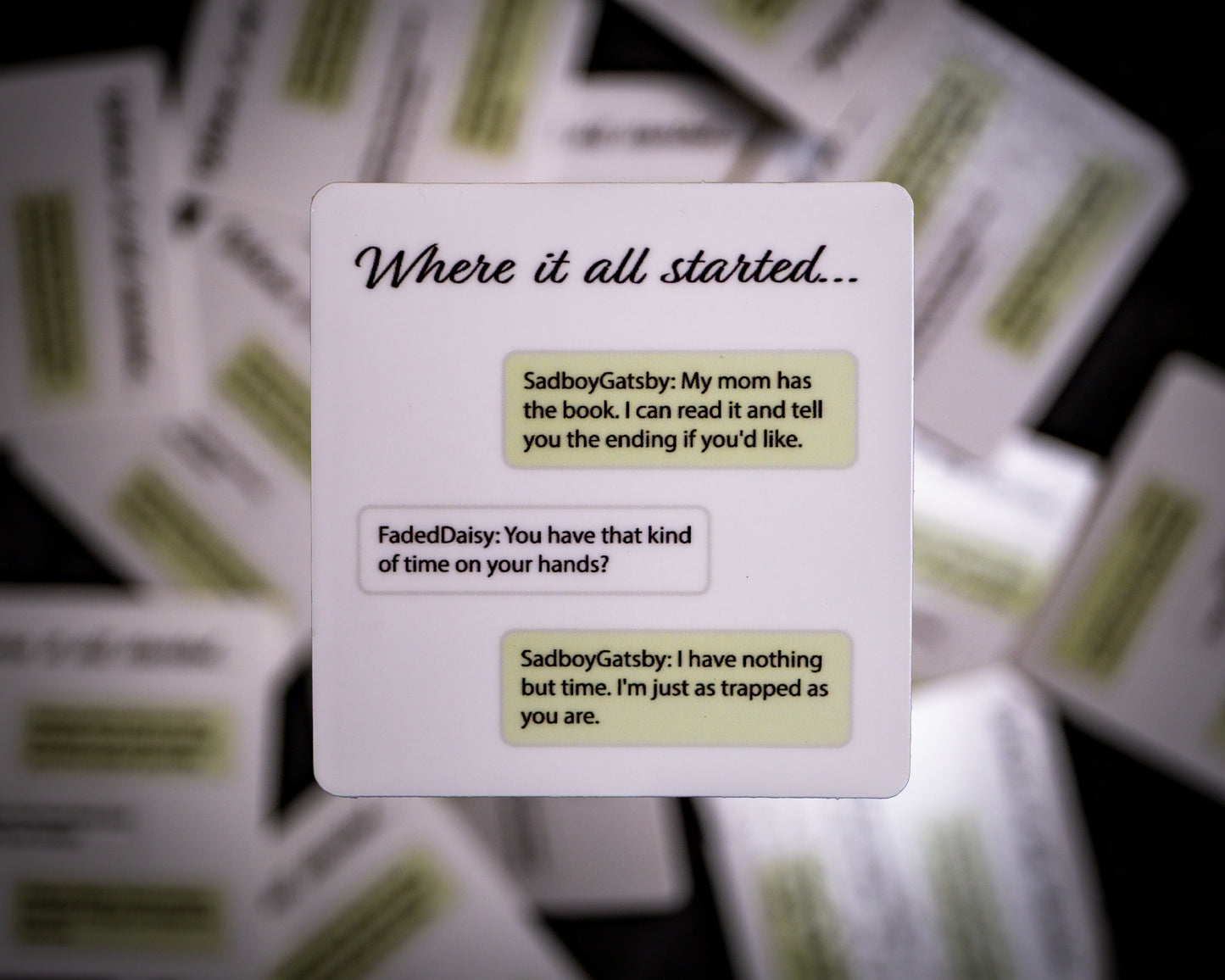 Where it all started... - Beautiful Little Freaks Sticker
