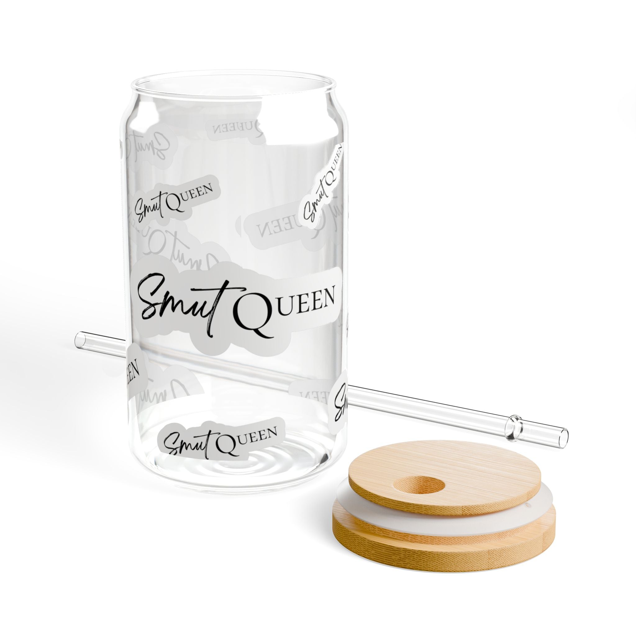 "Smut Queen" Sipper Glass, 16oz