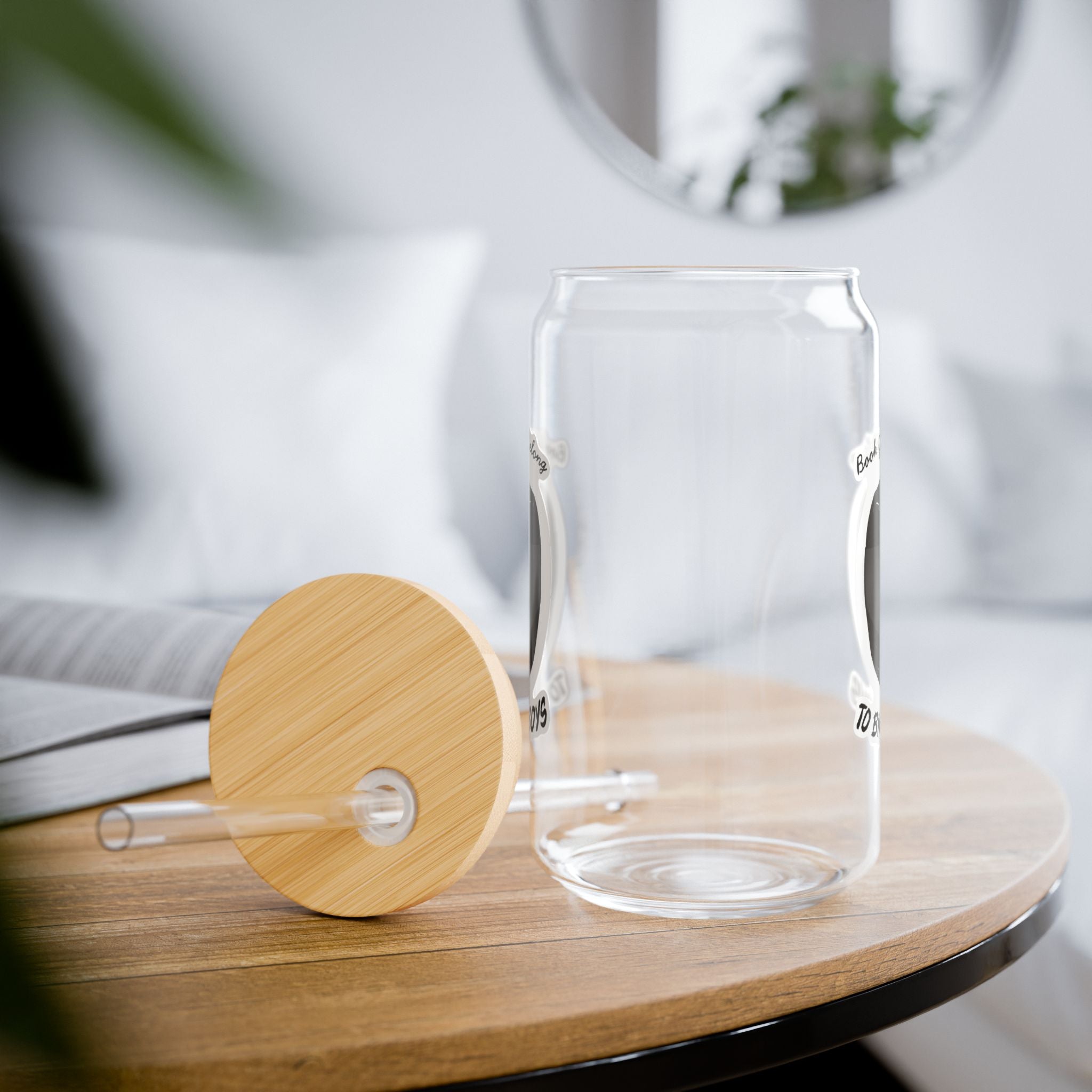 "Biker Boy" Sipper Glass, 16oz