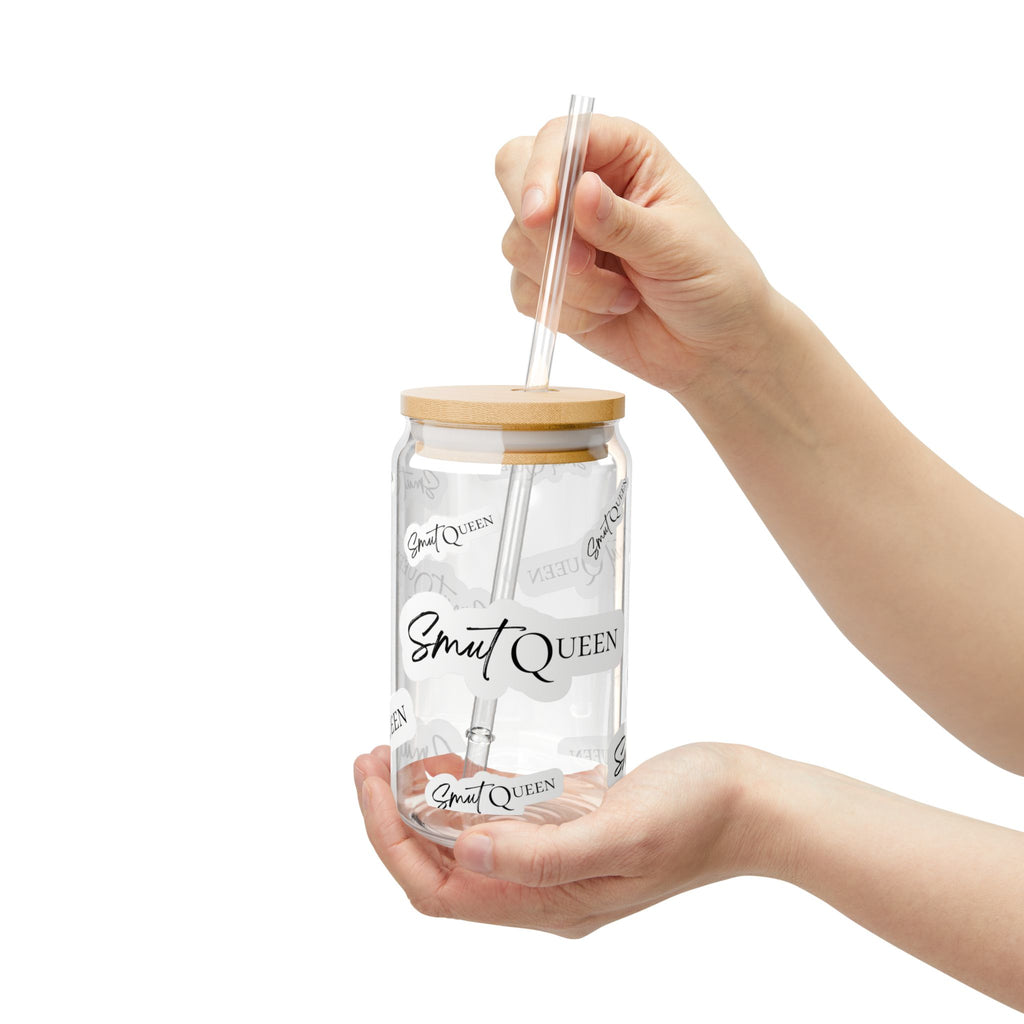 "Smut Queen" Sipper Glass, 16oz