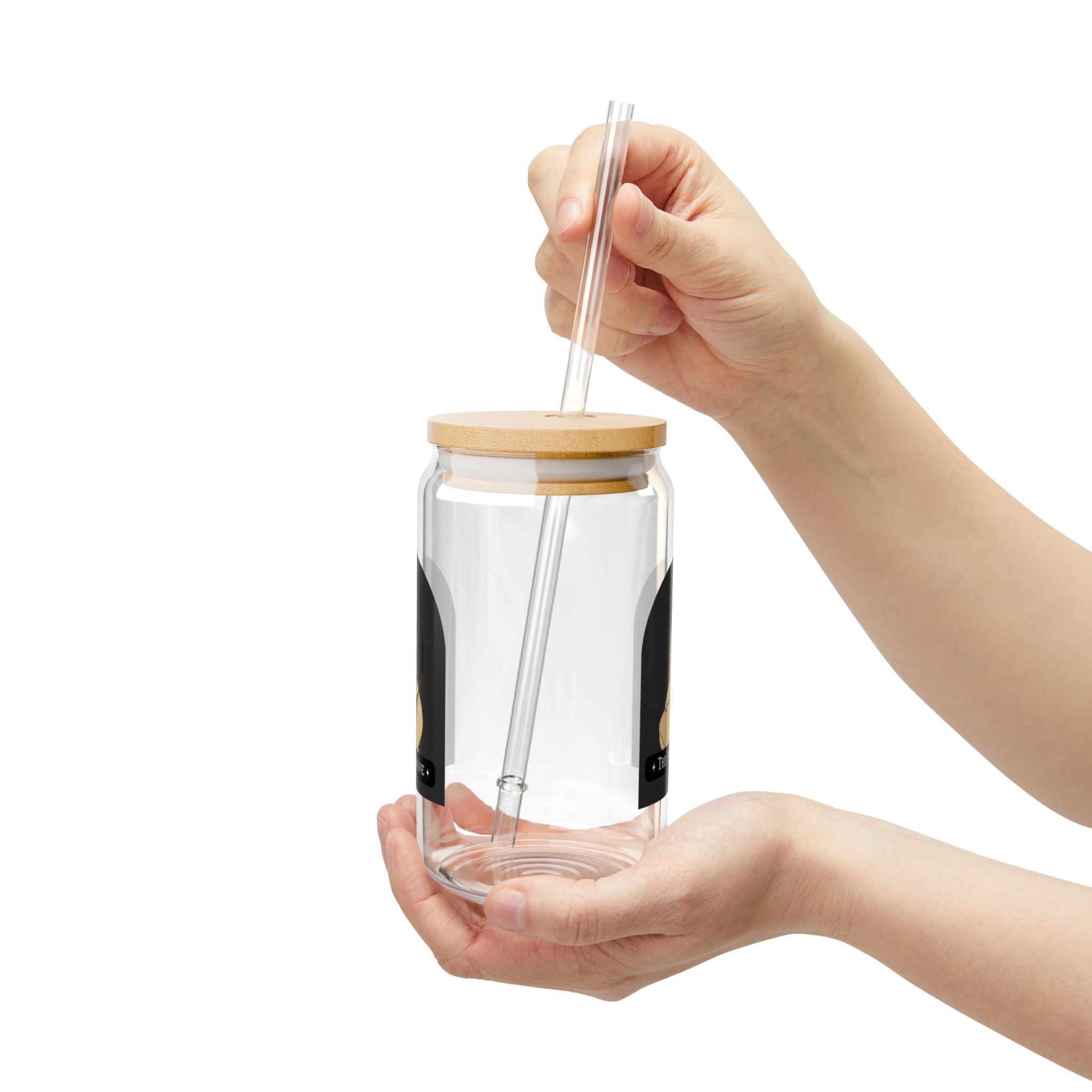 "The Submissive" Sipper Glass, 16oz