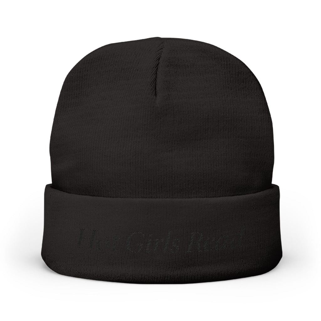 Hot Girls Read Beanie - Black