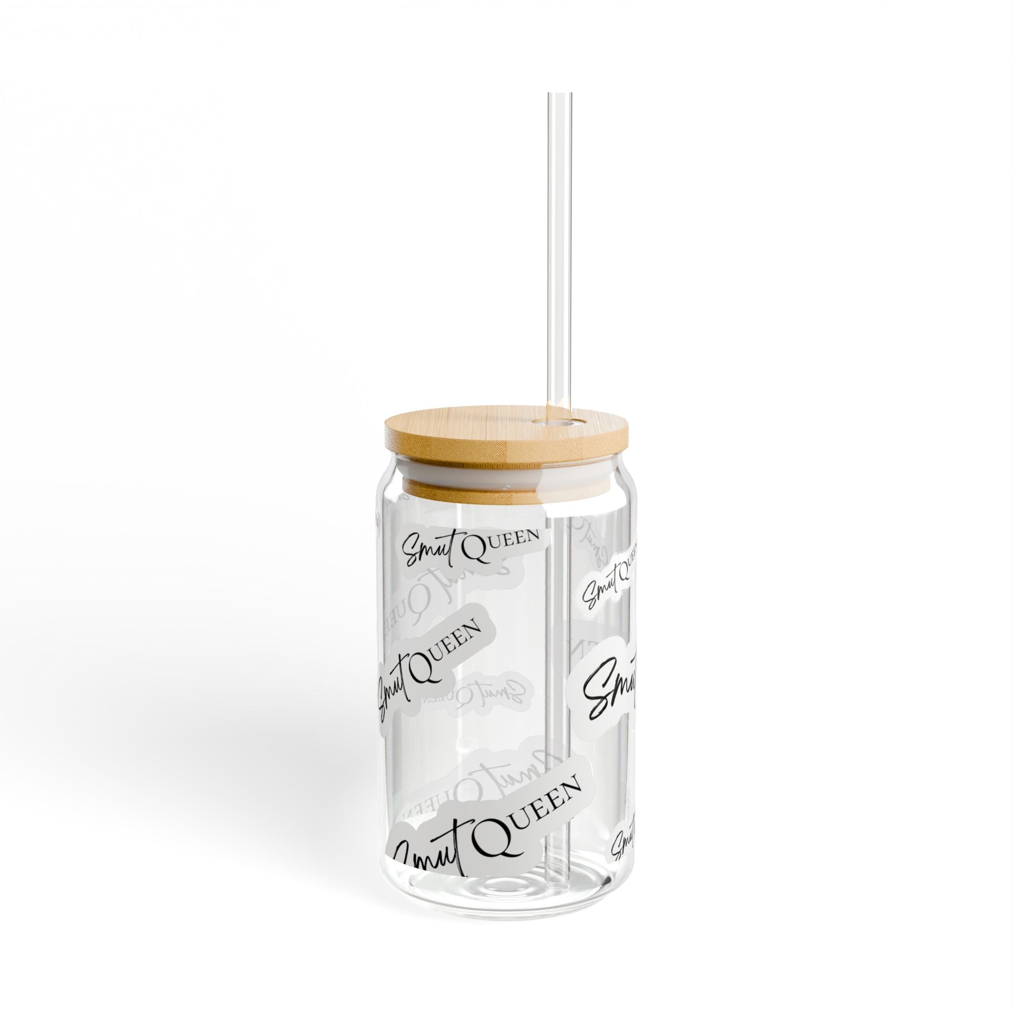 "Smut Queen" Sipper Glass, 16oz