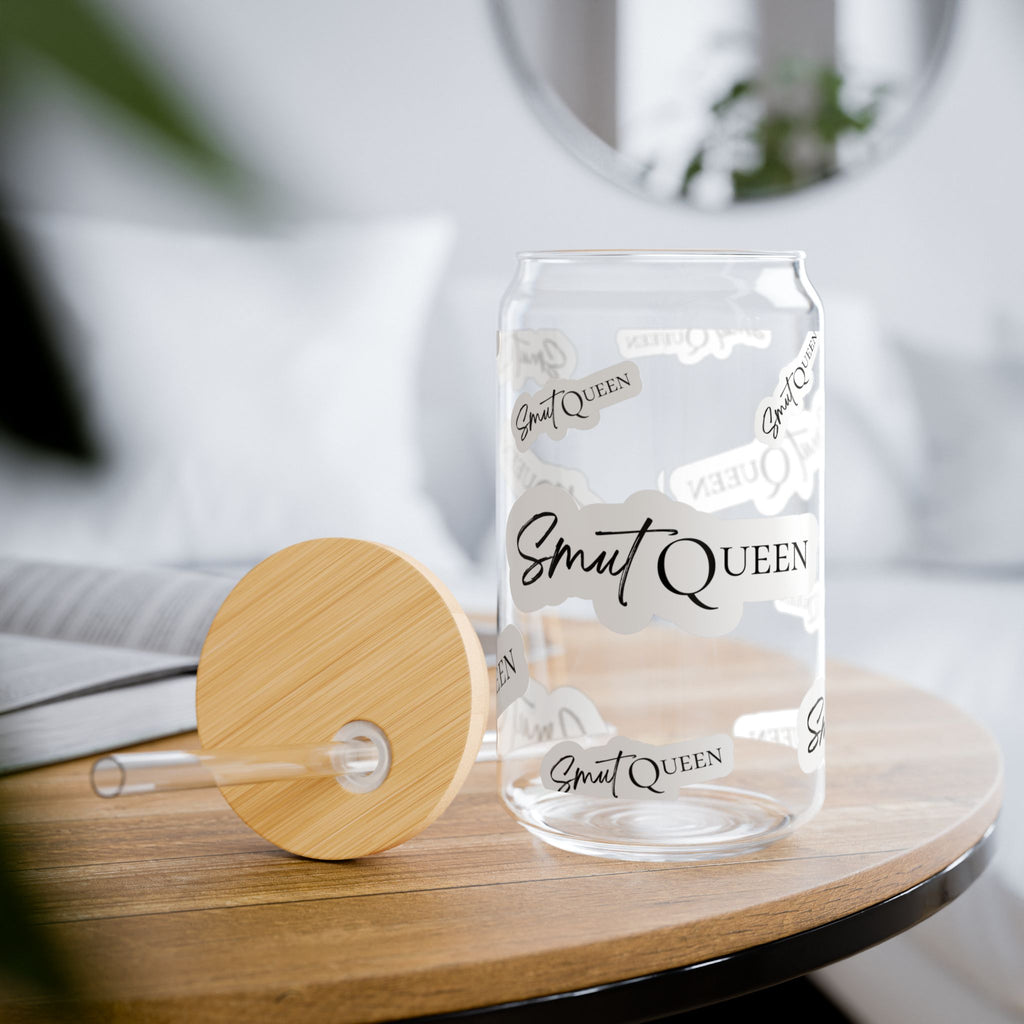"Smut Queen" Sipper Glass, 16oz