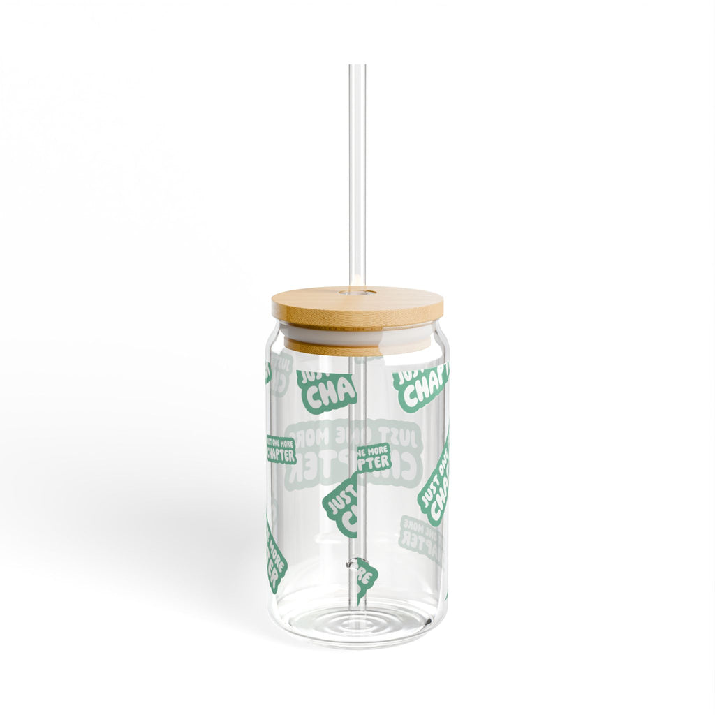 "Just One More Chapter" Sipper Glass, 16oz