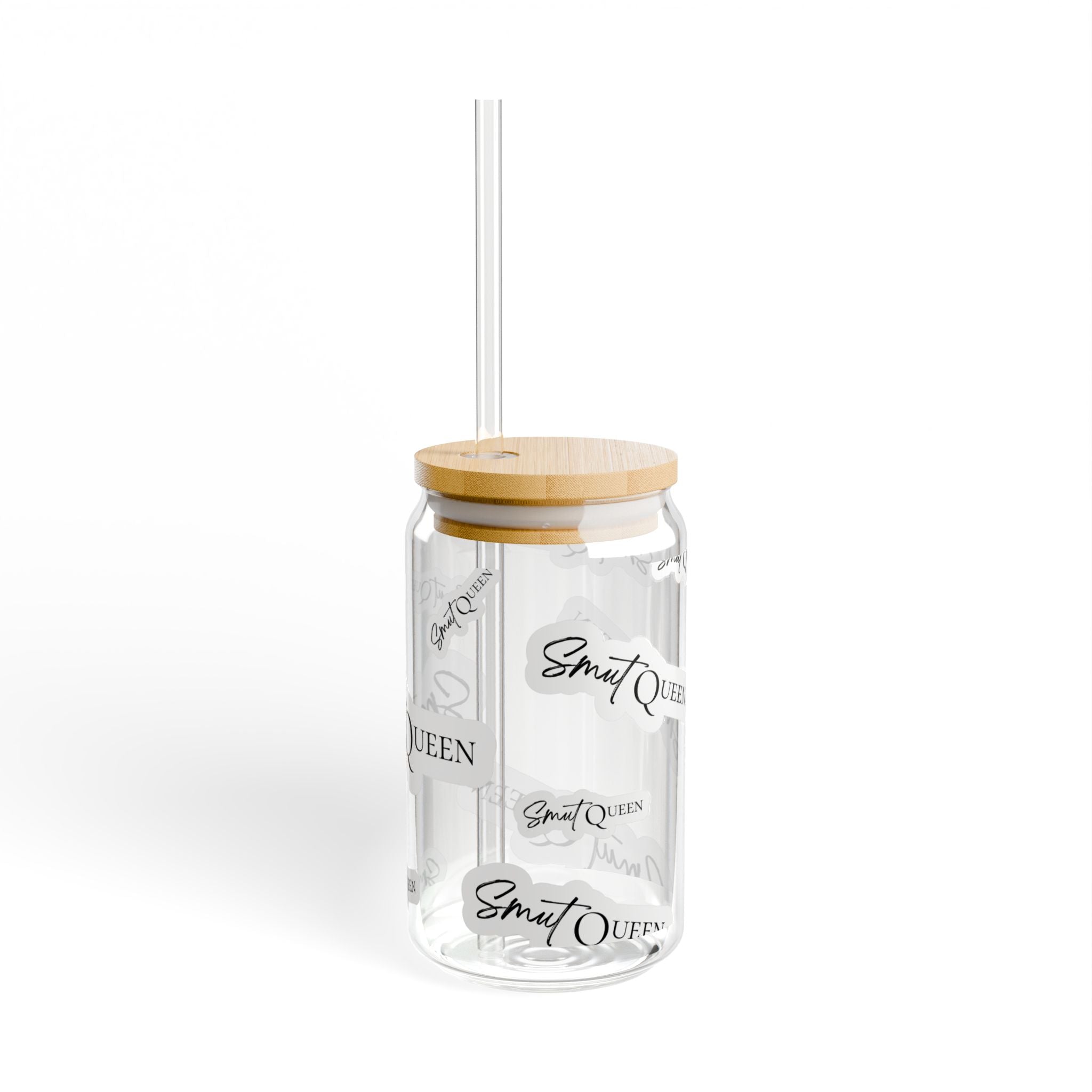 "Smut Queen" Sipper Glass, 16oz