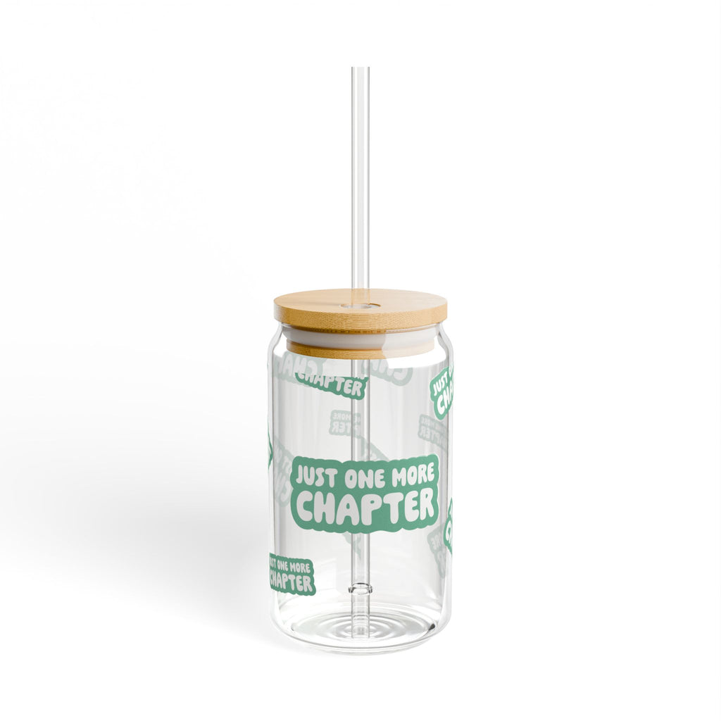 "Just One More Chapter" Sipper Glass, 16oz