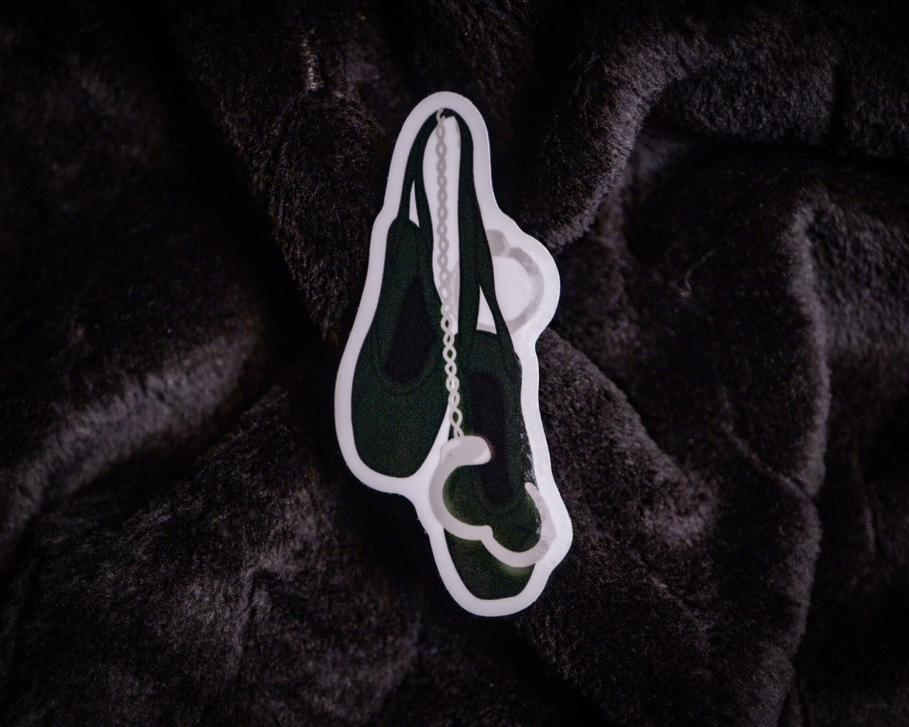 Emerald Ballet Shoes - Beautiful Little Freaks Sticker