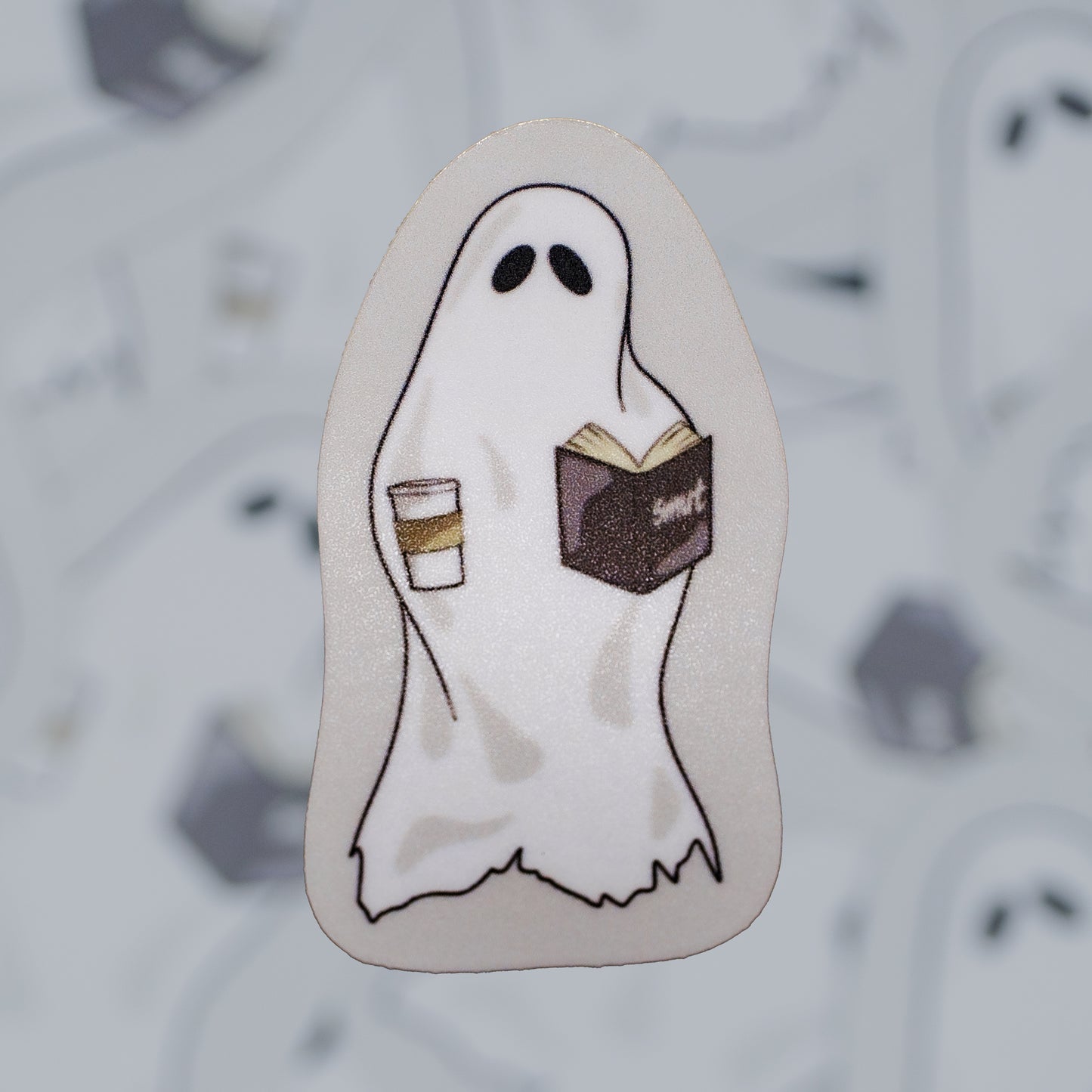 Smutty Ghost 2.6" Sticker