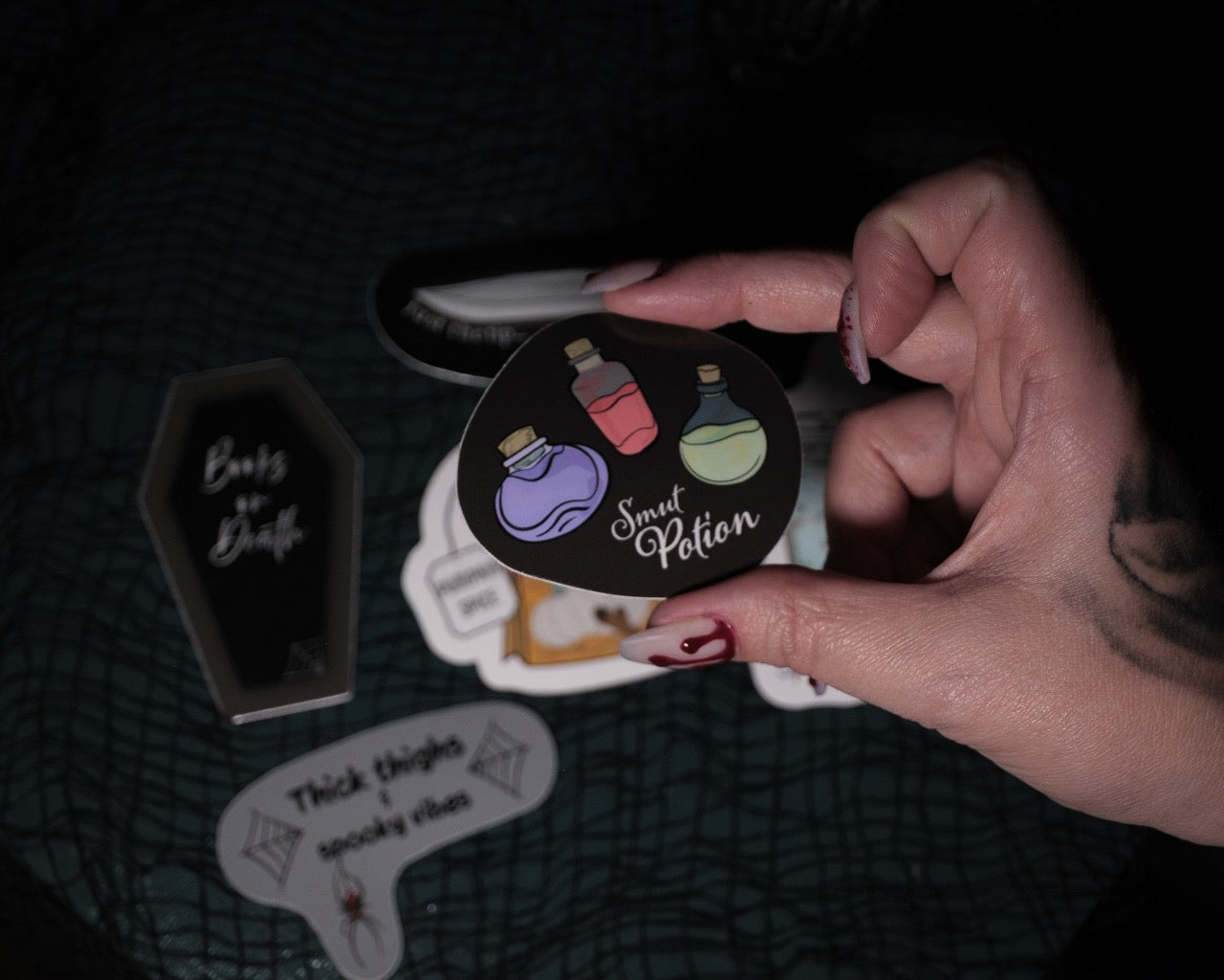 Smut Potion 2.6" Sticker