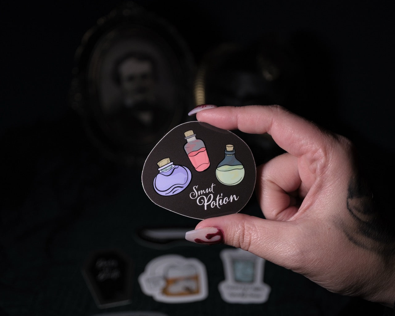 Smut Potion 2.6" Sticker