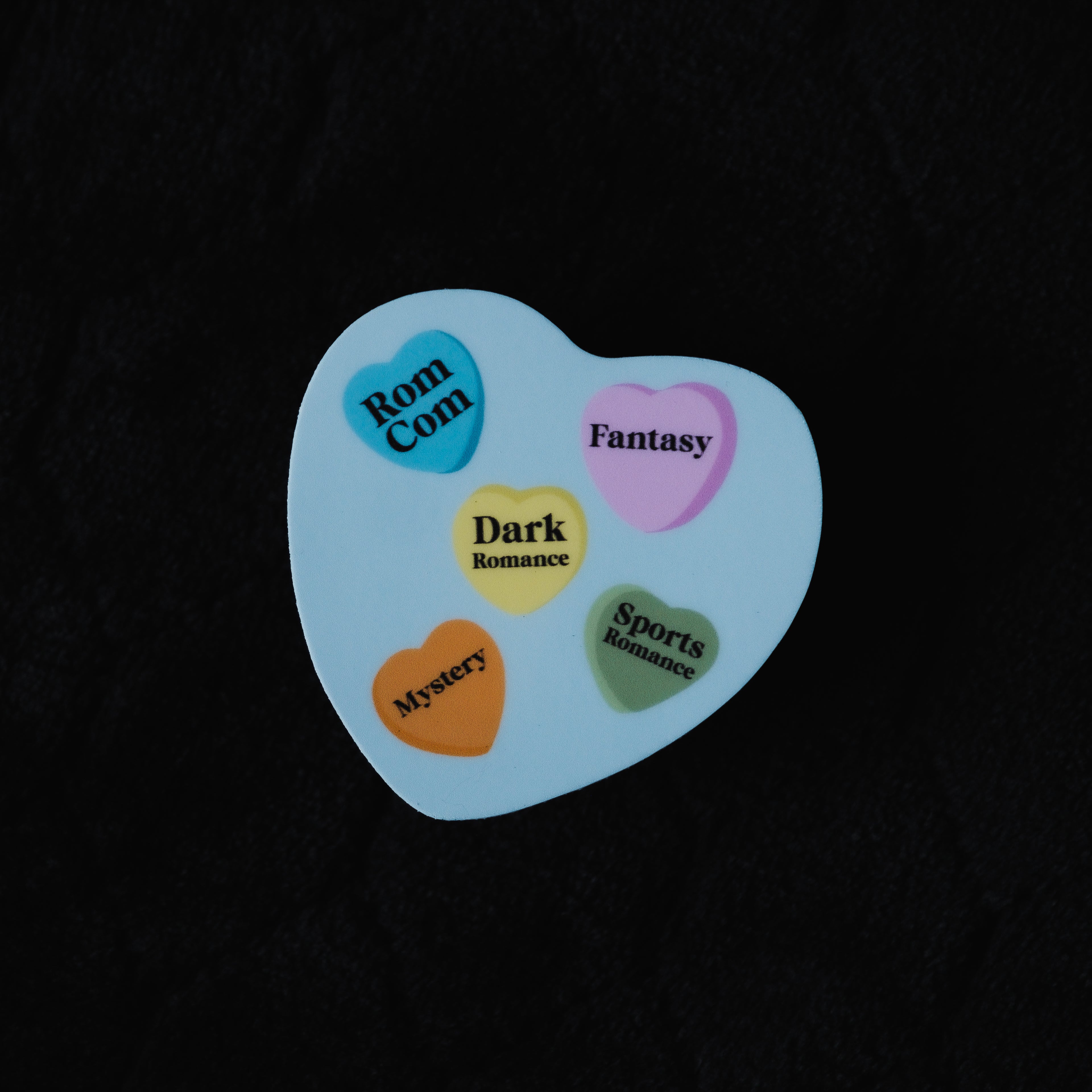 "Trope" VDay Hearts 2.5" Sticker