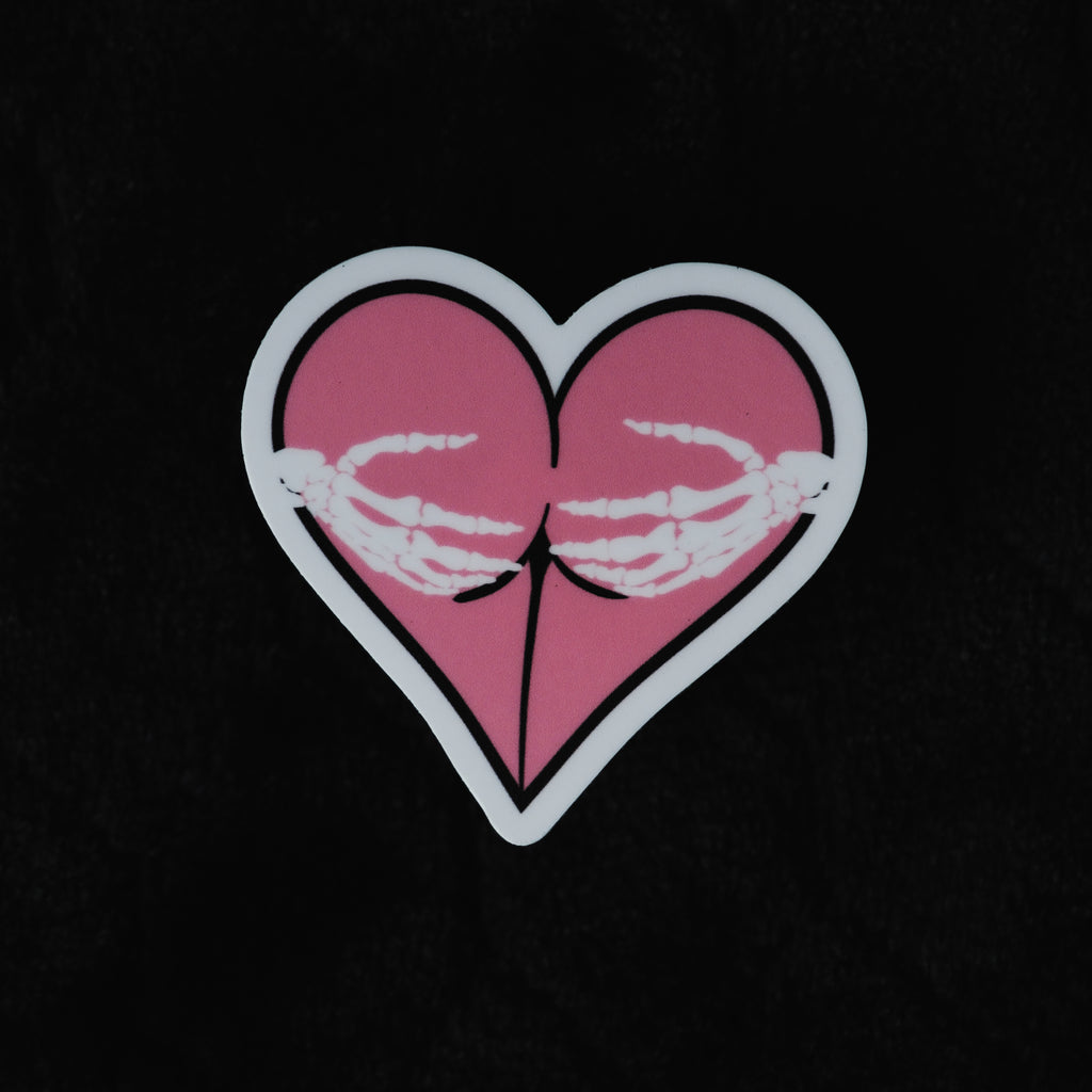 "Sweet Cheeks" 2.6" Sticker