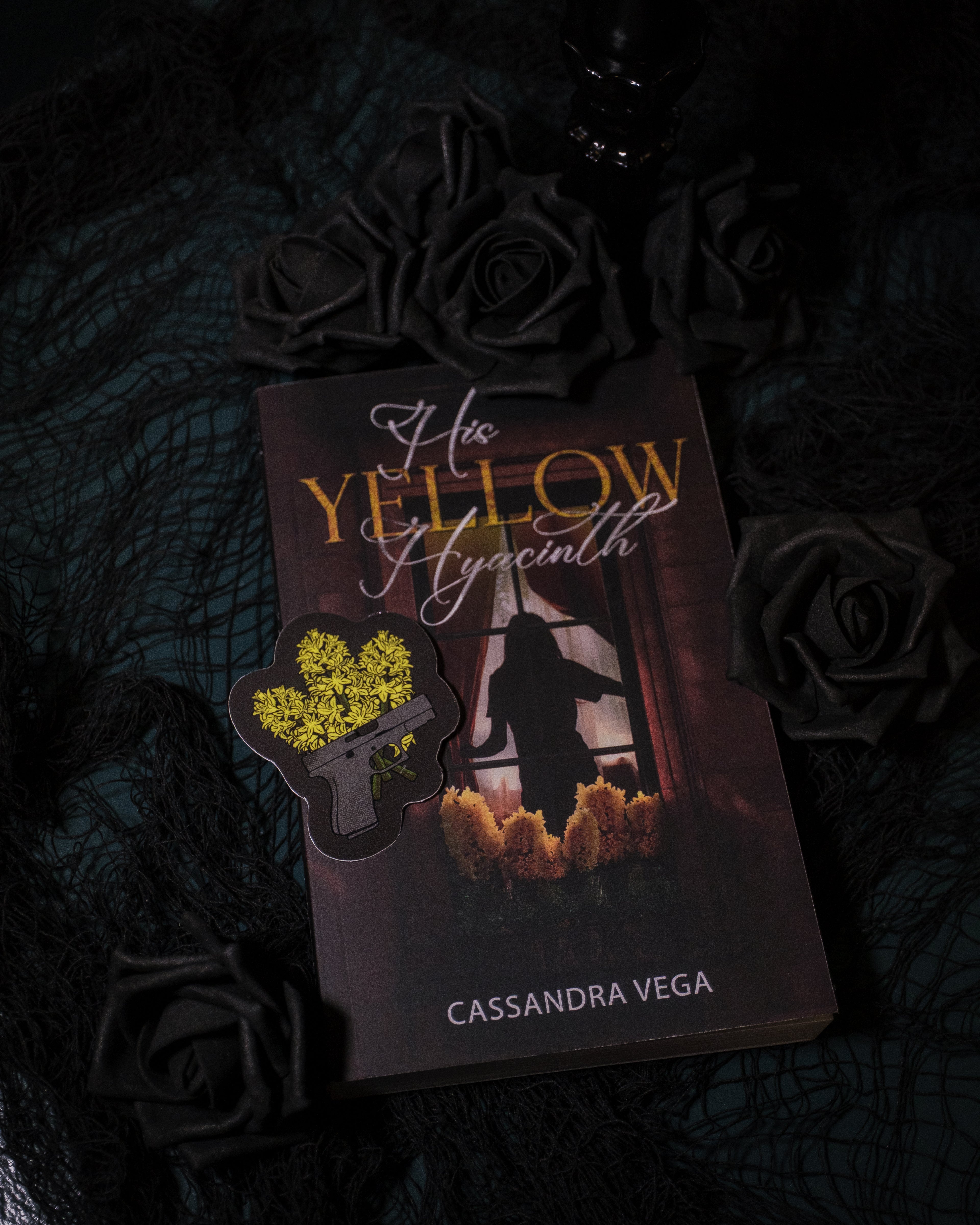 His & Hers - His Yellow Hyacinth Sticker
