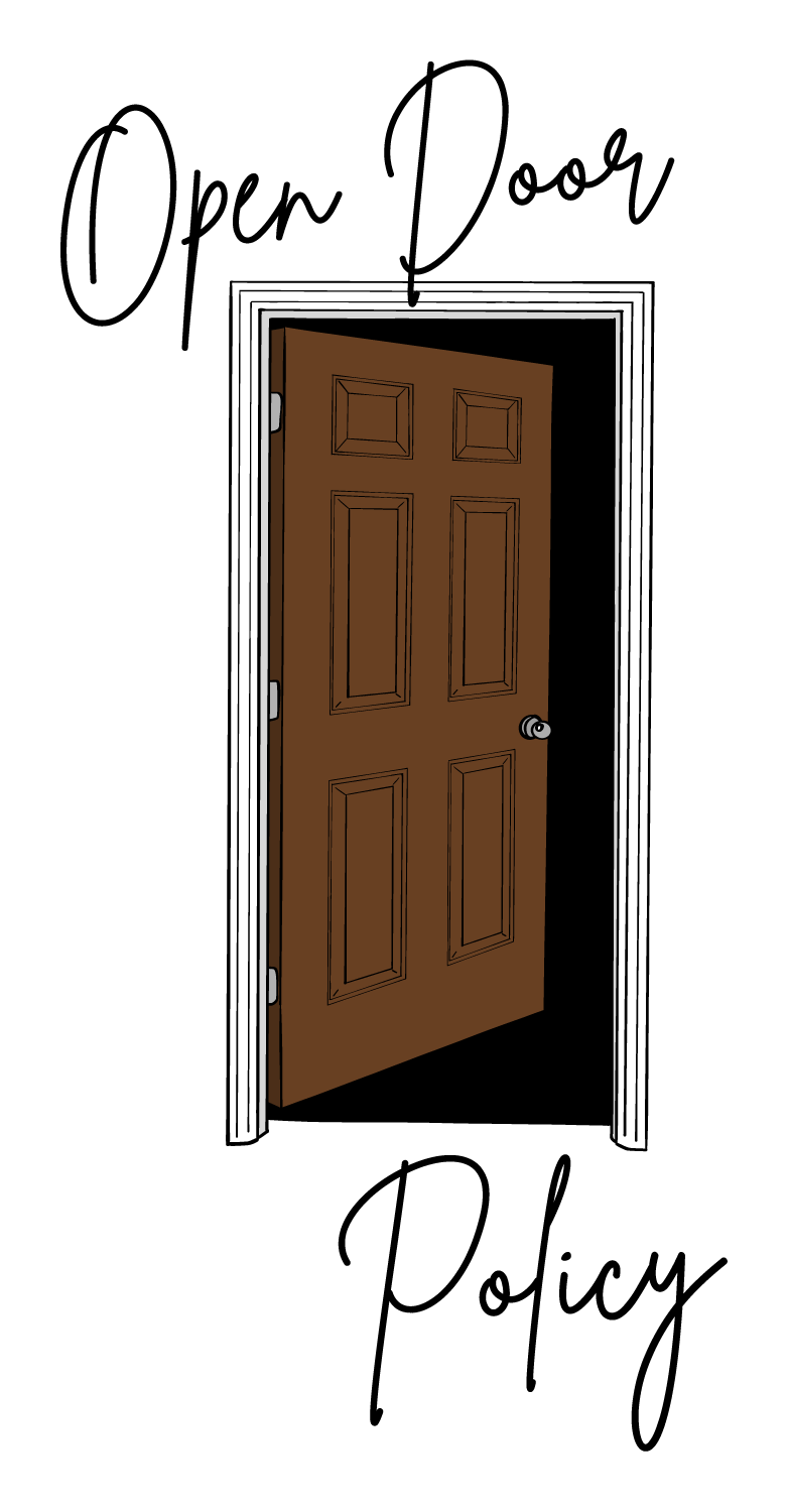 Open Door Policy - Gates Of Bellthorn Sticker