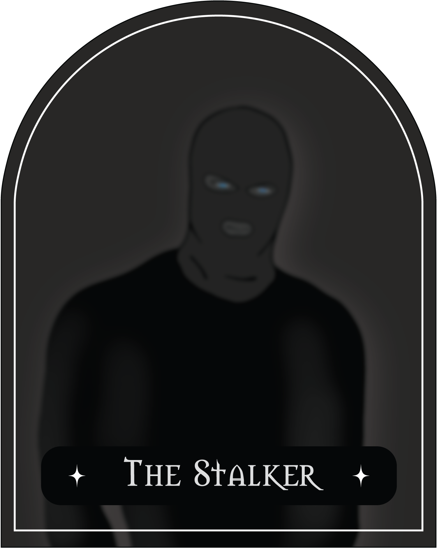 The Stalker - His Yellow Hyacinth Sticker