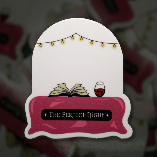 The Perfect Night 2.7" Sticker