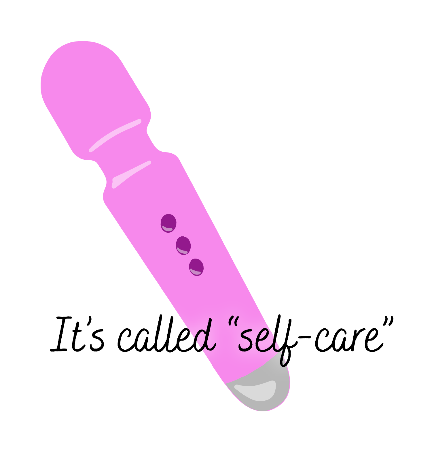 It's Called "Self-Care" - His Yellow Hyacinth Sticker